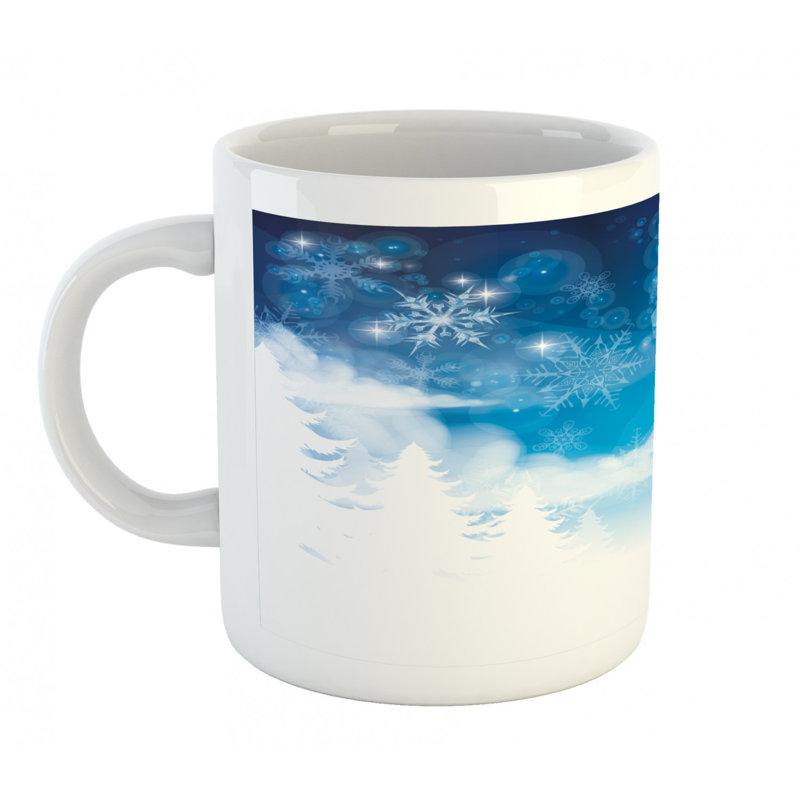 Grande tasse à café winter