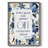Indigo Scripture Framed Print - Solid Wood-1241180918