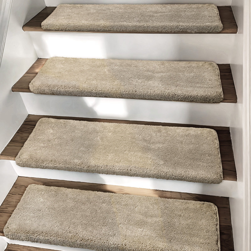 Tapis d'escalier Monterey, Gris crème