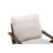Juntier 25" W Linen Armchair and Ottoman-444316357