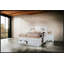 Grand lit avec rangement blanc