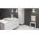 DAX Solid Surface Shower Stool