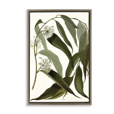Fleur courbée aux herbes sauvages