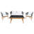 Egidija 4 - Person Patio Conversation Set with Cushions-1824278801
