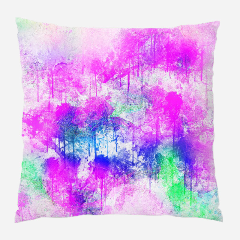 Adison Throw Pillow, Microsuede, Indoor