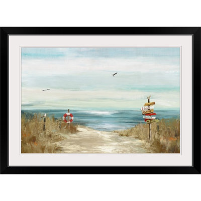 «Beach Bird», reproduction d'art