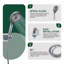 Pomme de douche rectangulaire réglable haute pression double 12 po avec douchette à 6 jets-112255223