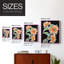 Pop Flowers III, reproduction encadrée - bois massif-84736861-84736862
