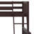 Twin Over Full Rubber Wood Bunk Bed – Twin-Size Trundle, Convertible Ladder, Guardrail & Detachable/Convertible Design-879125914