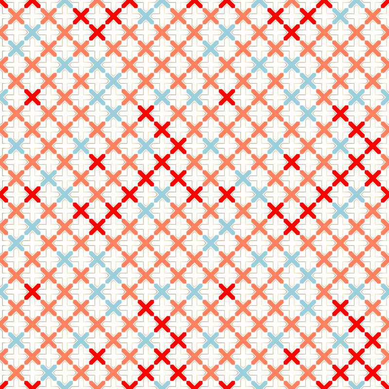 Papier peint adhésif géométrique X, L 8,5 po x l 24 po