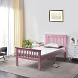 Hammoud Solid Wood Slat Bed