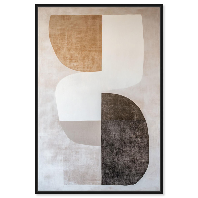 Weimar Echoes III Canvas by Art Remedy, Black, 16" H x 11" W, Floater Frame