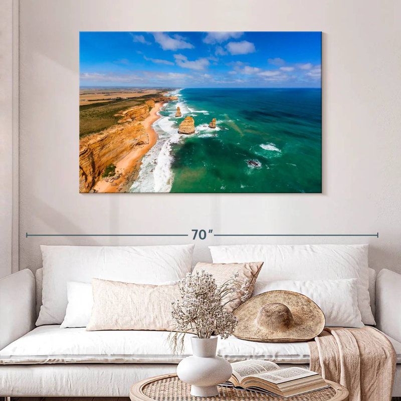 Gillard Great Ocean Road Cliff, H 32 po x l 48 po