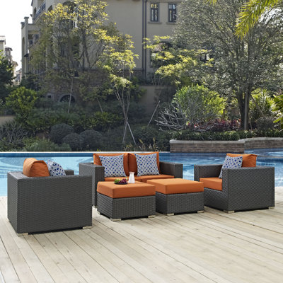 Ensemble modulaire d'extérieur Sunbrella 5 pièces Sojour
