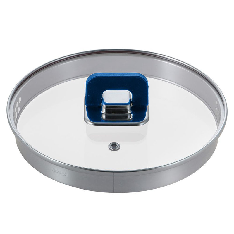 Couvercle pour casserole de 1,5 pinte - Couvercles en verre trempé transparent, fonctionne avec le modèle: NCCWSTKBR (brun)