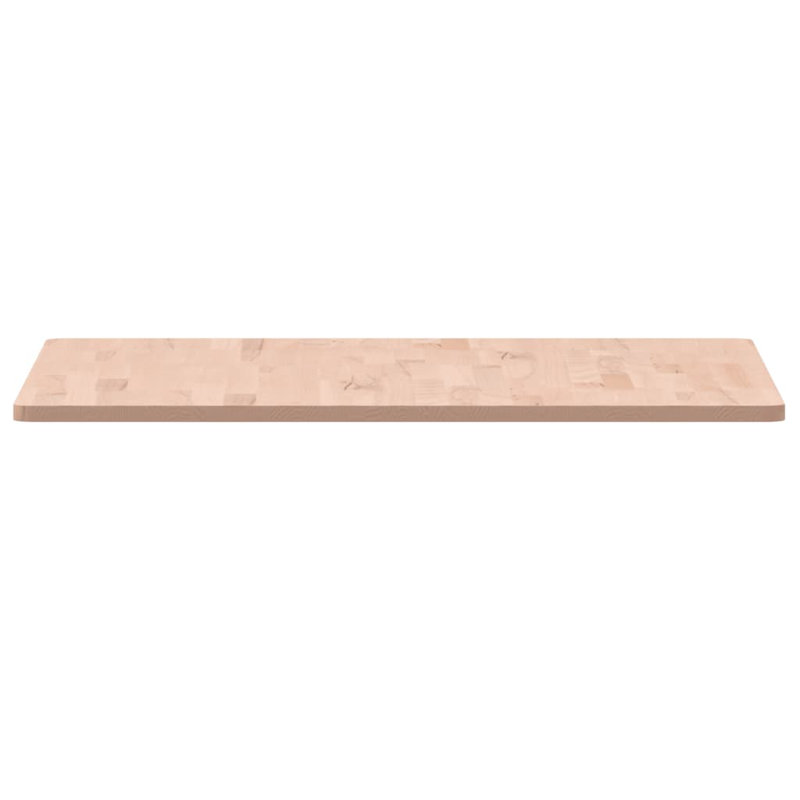 Vidaxl Table Top Square Solid Wood Beech, Natural, 70cm H x 70cm W x 1.5cm D