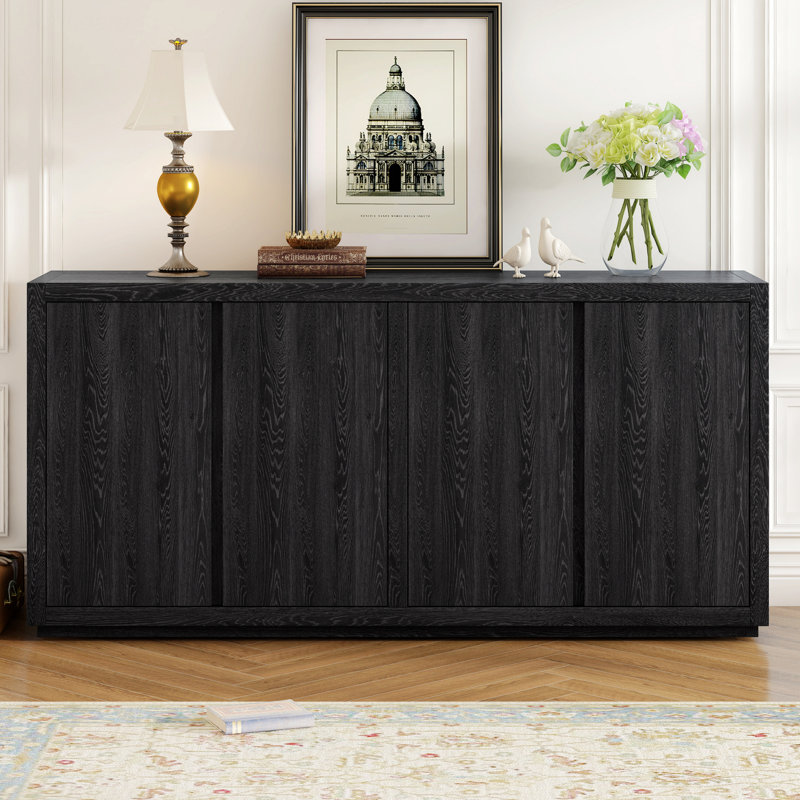 63.1'' Sideboard, Black