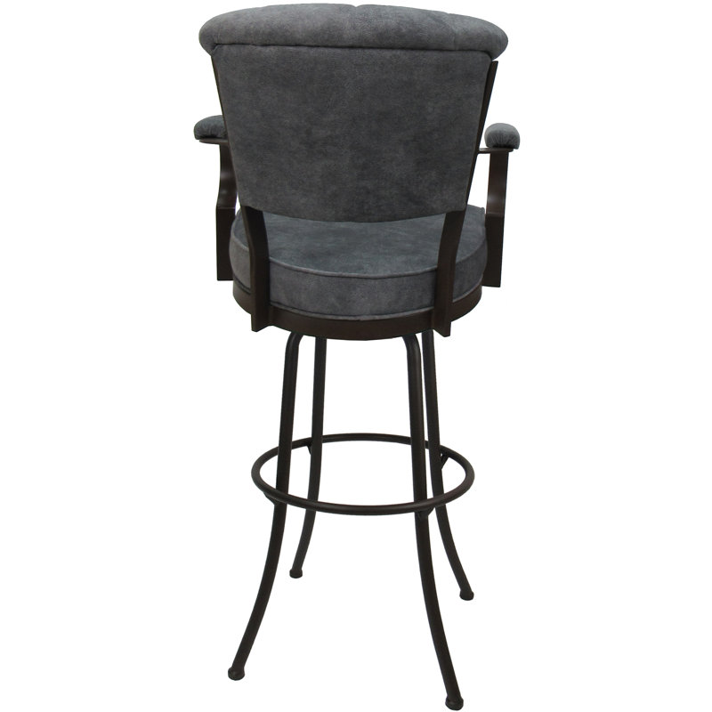 Tabouret pivotant très haut Jigna, Wapiti / brun