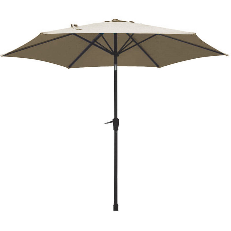 Parasol de marché pour patio, Taupe