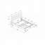 Lit plateforme en tissu d'ameublement-1230068107-1230068100