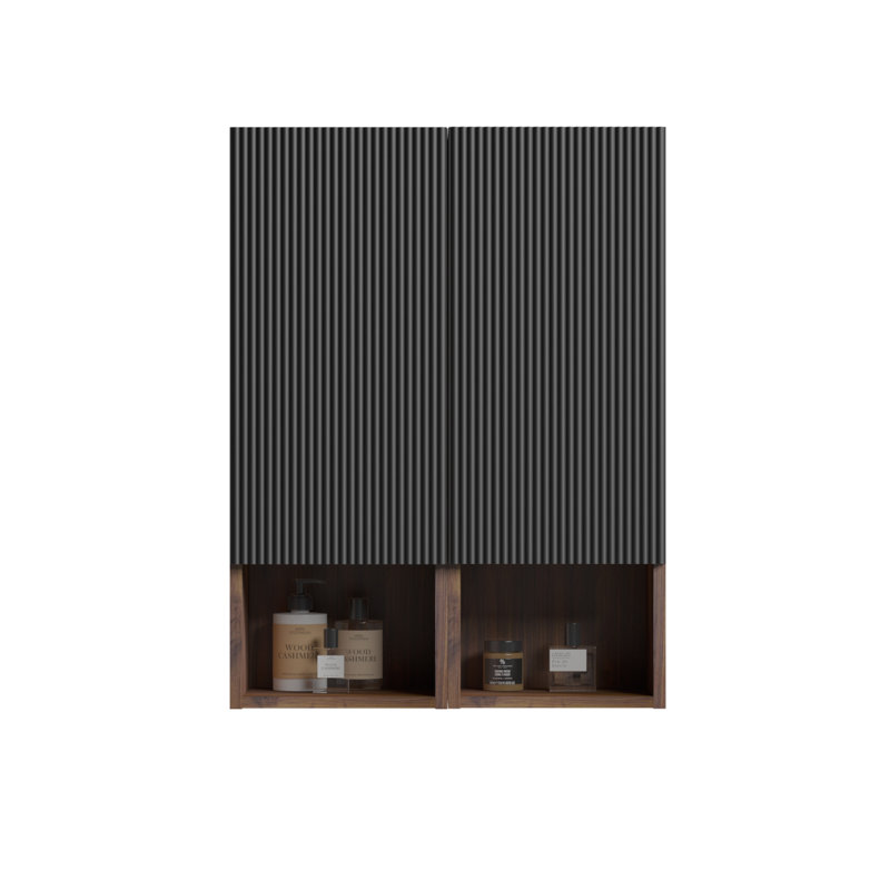 Bathroom Floating Side Cabinet, Wall-Mounted Storage Cabinet For Small Space