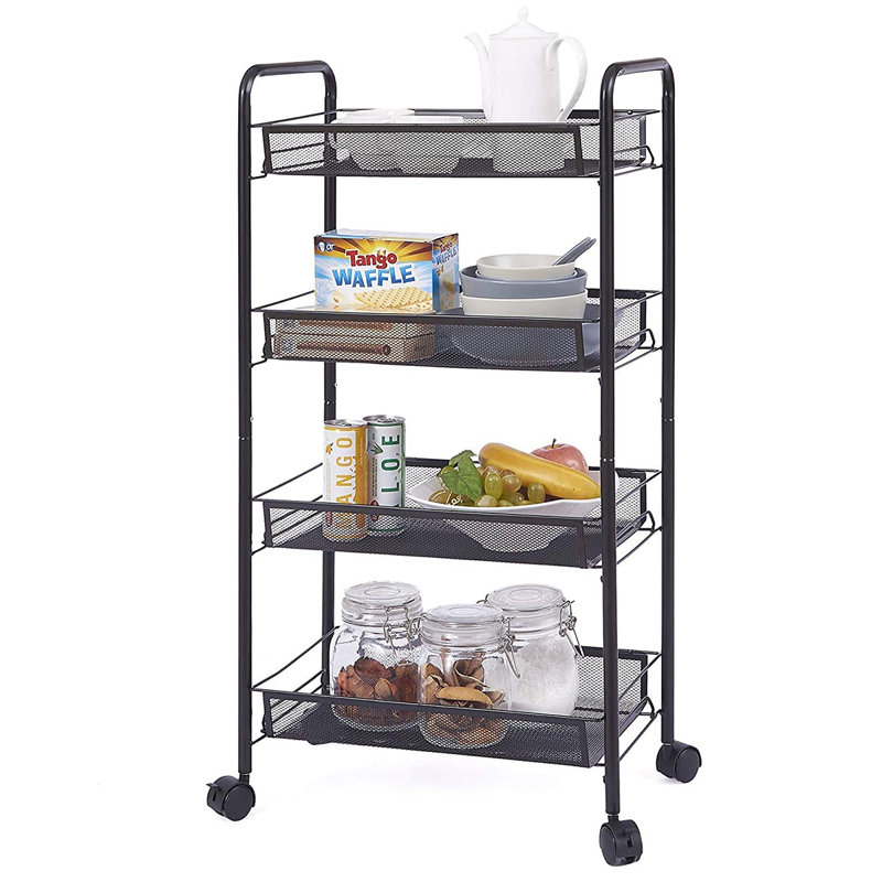Hirschman Metal Bar Cart