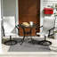 Ensemble de 2 chaises d'extérieur, chaises pivotantes-647188250