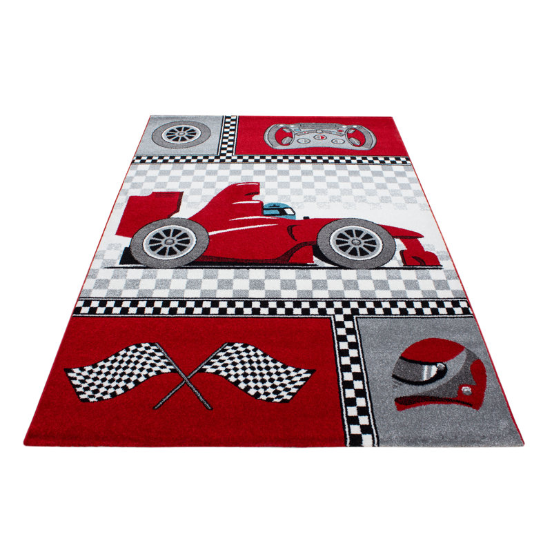 Orville 0460 Red Area Rug, Rectangle 160 x 230cm