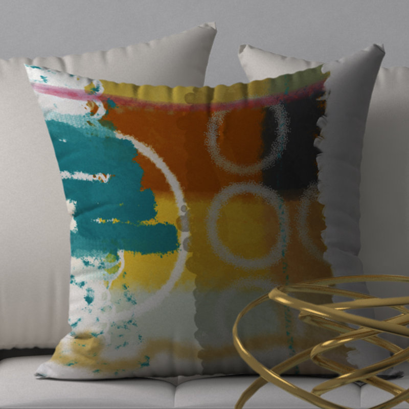  Housse et insert de coussin carré Varied Logical, 20 po X 20 po