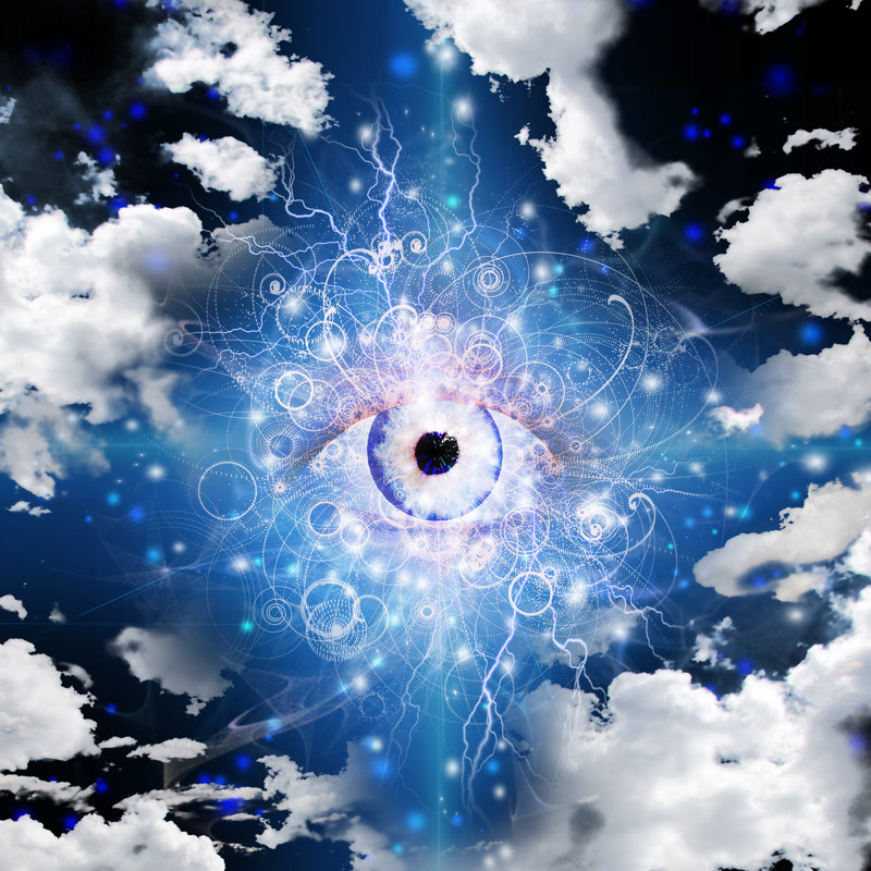 Eye Design - Wrapped Canvas Print, 30cm H x 30cm W x 3.8cm D