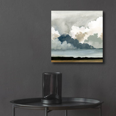  'Western Storm 1' by Emma Caroline Acrylic Glass Wall Art, 12" x 12"