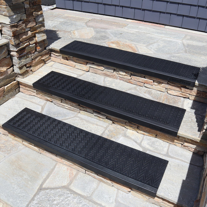 Non-Slip Stair Tread, Rectangle 10" x 3'