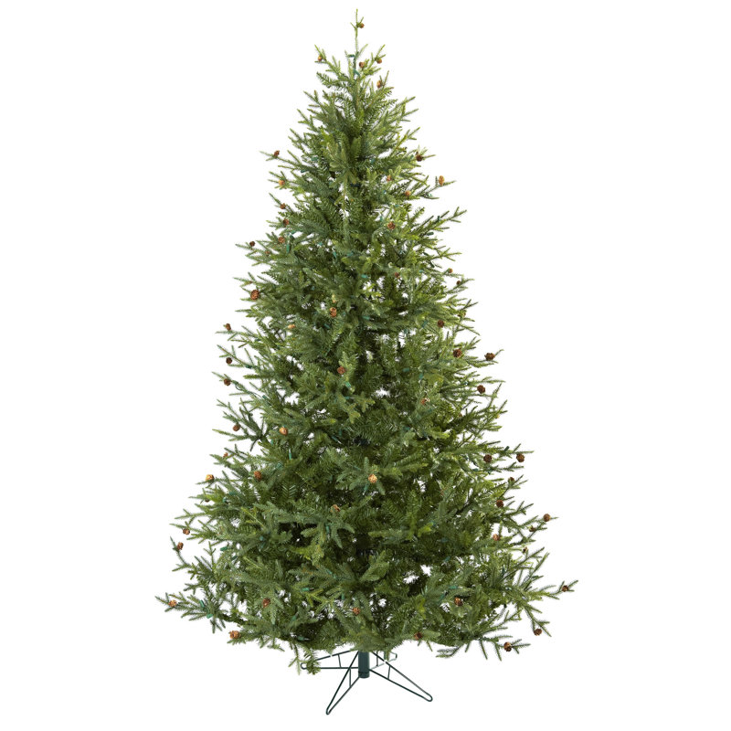 Sommer 90' H Lighted Artificial Christmas Tree