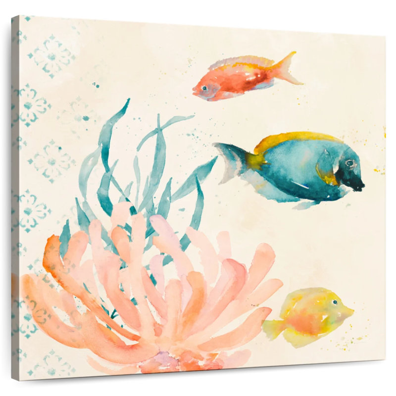 Mélange de sarcelle tropical corail Brampt II, H 10 po x l 10 po
