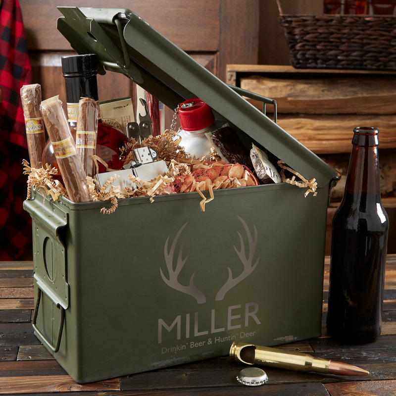 Boîte de munitions personnalisable 50 Cal, H 7,5 pi x l 11,75 pi x P 6 pi, Oui