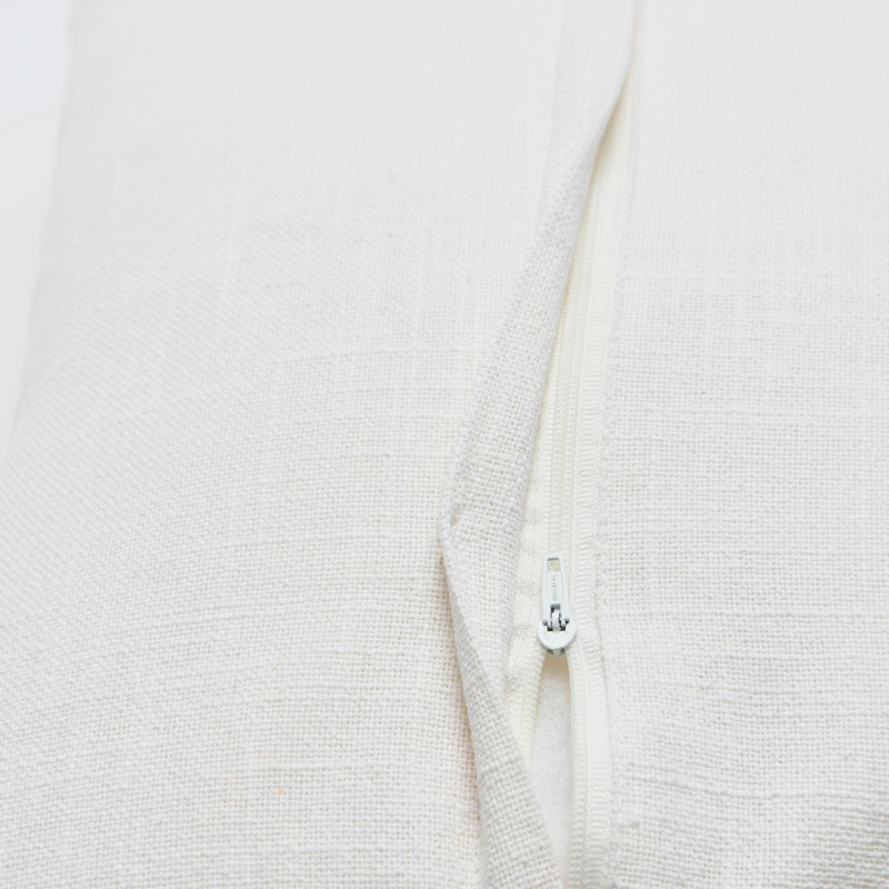 Housse et insert de coussin carré en coton