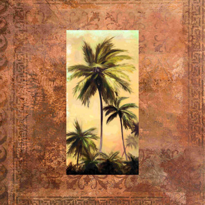 Palmiers 2 - impression sur toile tendue