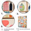«Pink Mid Century Playful Patterns IV», reproduction d'art sur toile abstraite-632694466-668562234-668562210