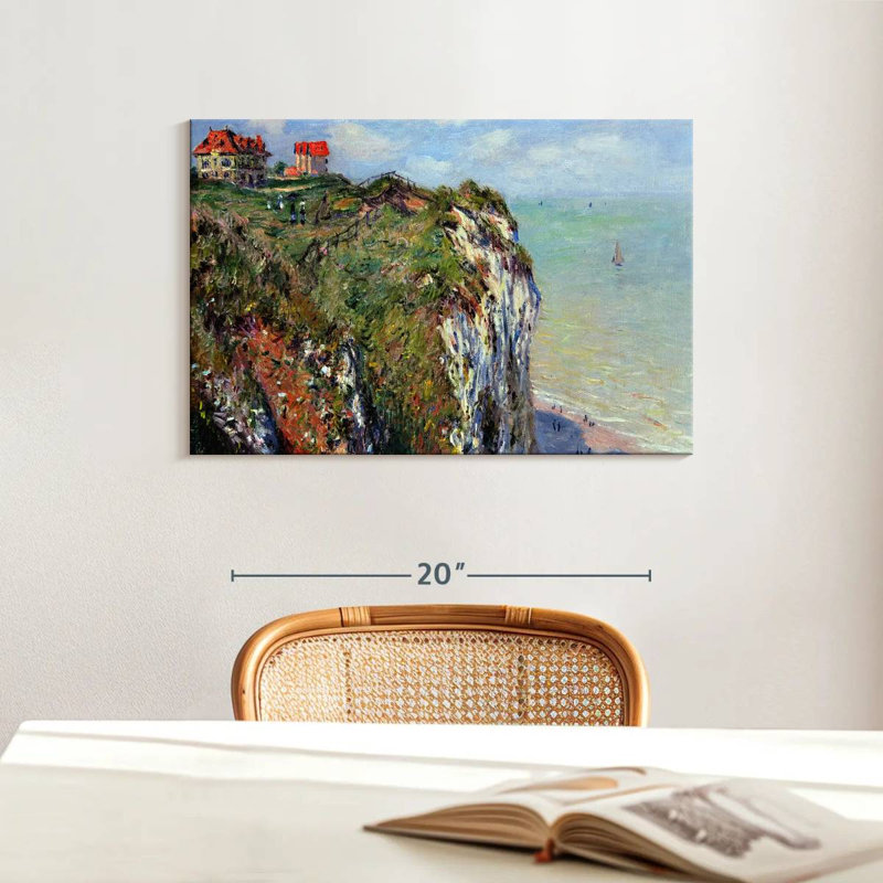 Gillard Cliff At Dieppe, 16" H x 24" W