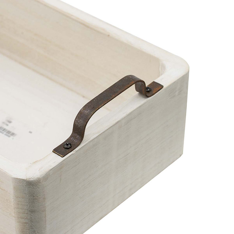 Kikuko Solid Wood Tray - Set of 5