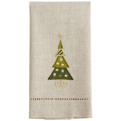 Embroidered Tea Towel Kitchen Towel