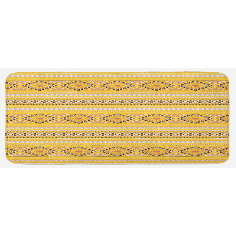 Rustic Synthetic Kitchen Mat