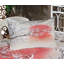 Ensemble de draps et taies décoratives Ambesonne Cherry Blossom, gris, jaune, corail foncé-106797259
