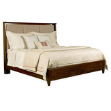 Eliabeth Upholstered Panel Bed