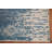 bLUE Abstract Oriental Area Rug 8x10