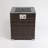 Wicker Propane Smokeless Fire Column with Lid