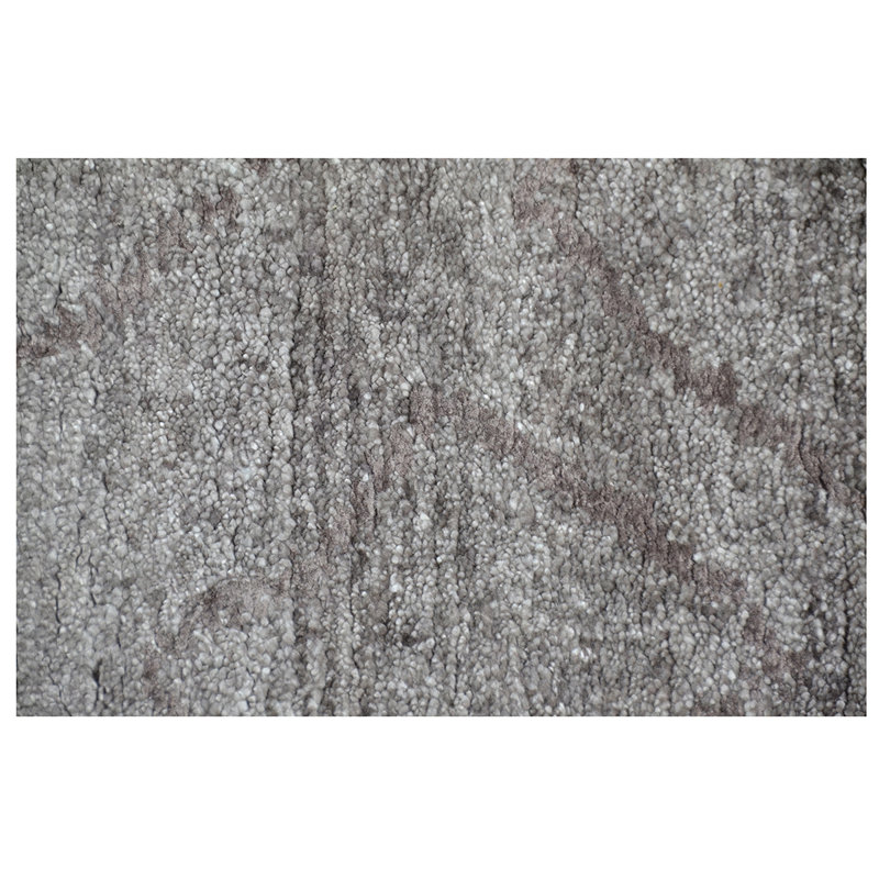 Silk Geometric Area Rug, Runner 2'6" x 10'
