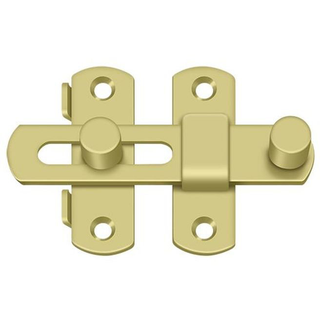 Latch/Catch/Bolt, Polished Brass