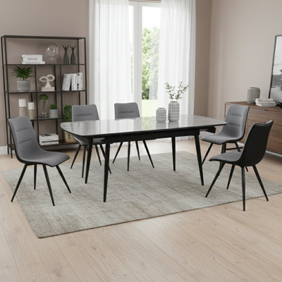 Benedick 6 - Person Extendable Dining Set