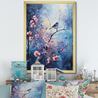 «Winter Enchanted Frost Pointillism I», reproduction d'art sur toile